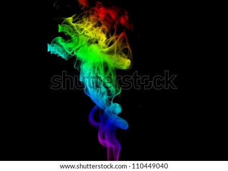 The smoke in the abstract