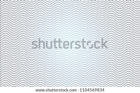 Light BLUE vector banner with circles, spheres. Abstract spots. Background of Art bubbles in halftone style with colored gradient.