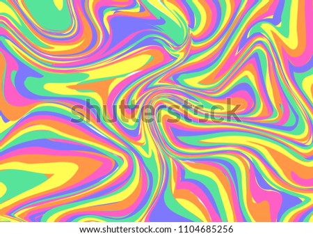 Abstract colorful pastel marble texture background. Dynamic effect for brochure, web banner, flyer, card, poster design template. Abstract color modern futuristic  wavy shape style decoration.
