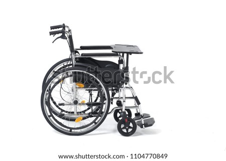 Black multifunctional wheelchair