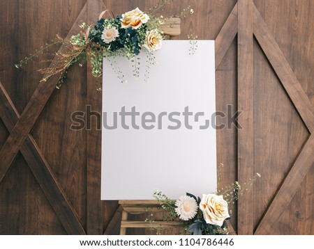 Wedding Board Mockup