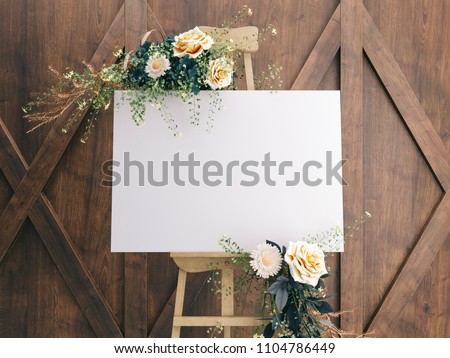 Wedding Board Mockup