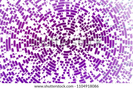 Light Purple vector template with bubble shapes. A vague circumflex abstract illustration with gradient. A completely new marble design for your business.