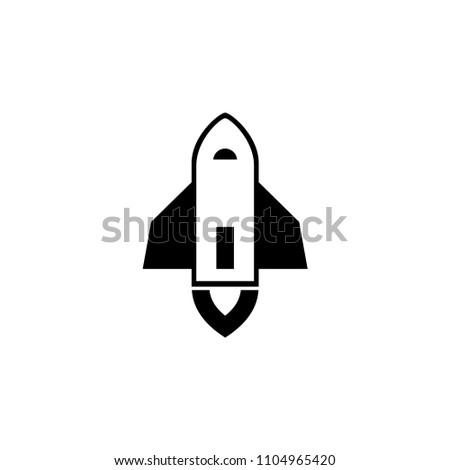 Rocket icon vector