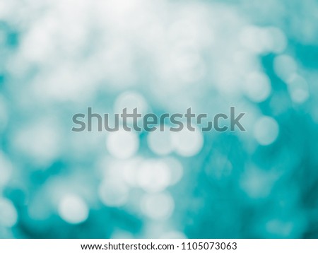 Blue turquoise abstract bokeh wallpaper