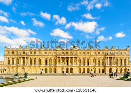Versailles, Paris Royalty-Free Stock Photo #110511140