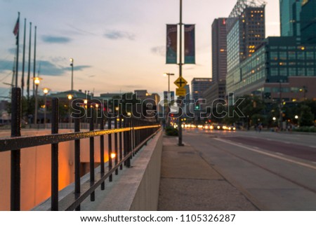 Downtown Baltimore City