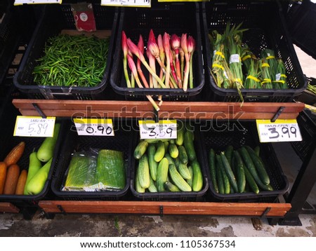 vegetable in market for sale 