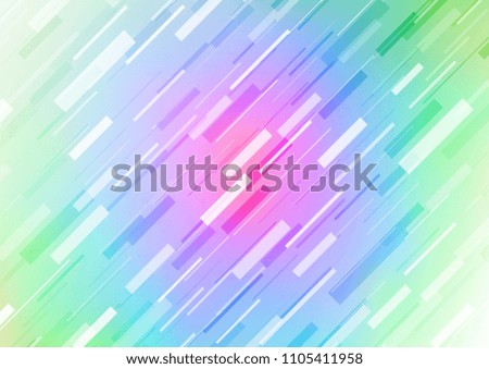 Light Multicolor, Rainbow vector texture with colored lines. Decorative shining illustration with lines on abstract template. The pattern can be used for websites.