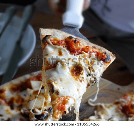 Facial Foam Shimmer and Sheets on Wooden Tray  closeup Stock image
Dinner, Eating, Food,  Human Hand