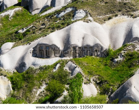 Beautiful landscapes from fairytale land of Cappadocia, central Turkey.