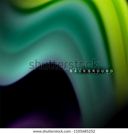 Fluid mixing colors vector wave abstract background design. Colorful mesh waves. Vector illustration