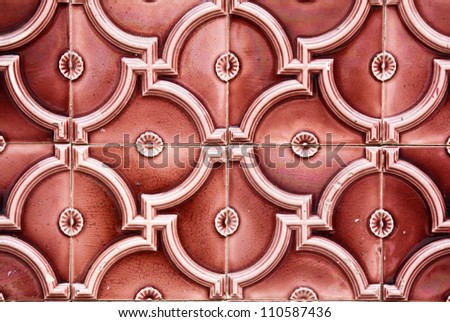 Patterned tile background