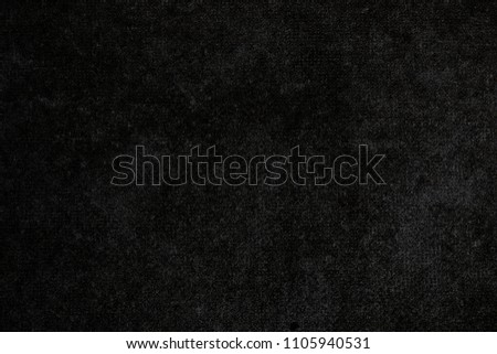 Black vintage background. Rough dark wall, grunge texture