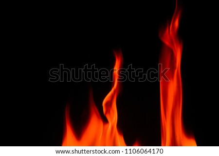 Fire as a background