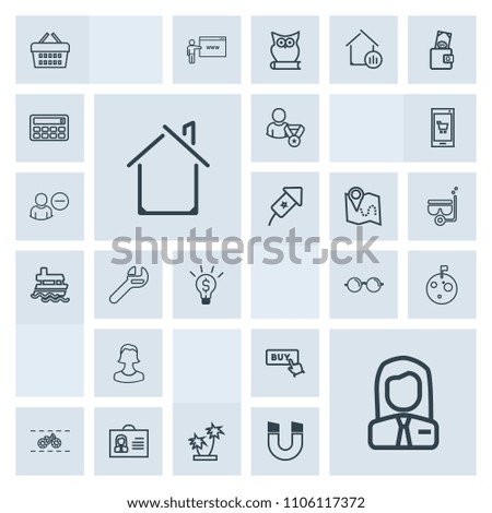 Modern, simple, grey vector icon set with bicycle, space, person, tropical, astronaut, eye, basket, button, eyesight, planet, home, wheel, web, tree, employer, people, profile, avatar, glasses icons
