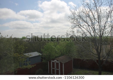 Suburban Wooded View