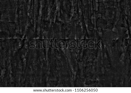 Dark black grey gray creased crumpled paper background texture surface old torn ripped posters scary grunge backdrop   