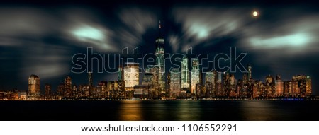 New York Skyline from Newport