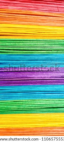 colorful ice cream sticks background