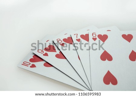 straight flush poker hand