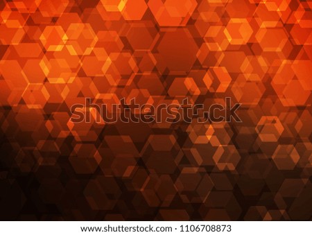 Dark Red vector abstract polygonal pattern. A sample with polygonal shapes. A completely new design for your business.