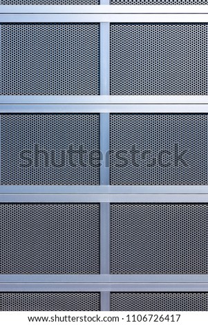 Steel wall texture