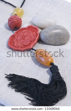 zen stones luxury background meditation concept