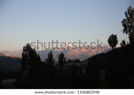 Andes Mountains, , Peruvian territory