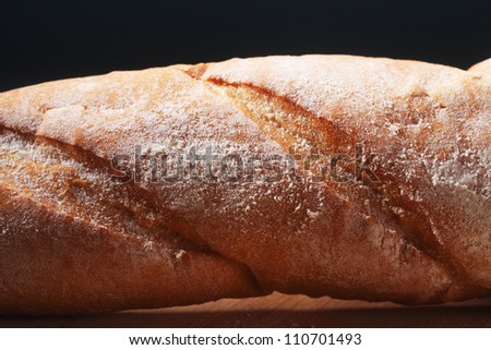 close up texture of the bread