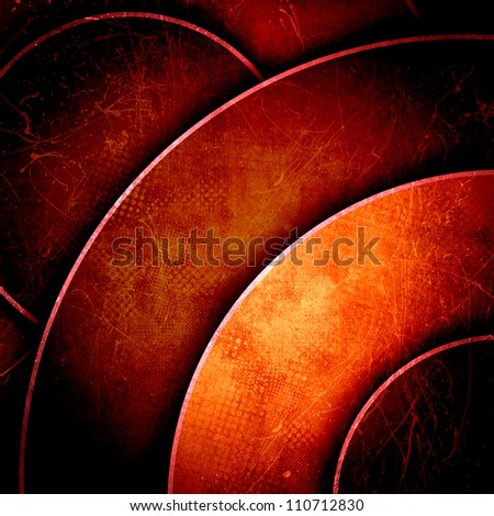 Dark red grunge circles background