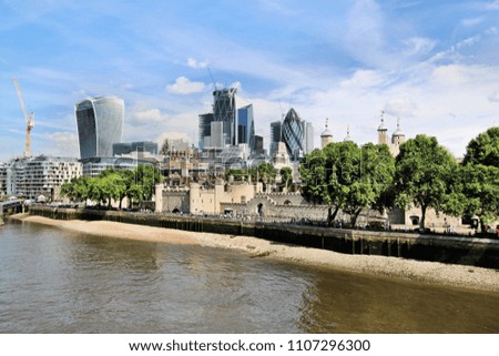 A view of the Financial part of London