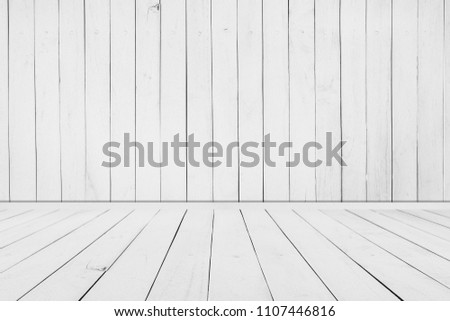empty gray hard wood free space wall interiors  background and floor perspective well use as montage display product or text promote your goods on wooden background