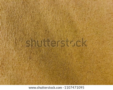 Patterns on brown paper napkins.