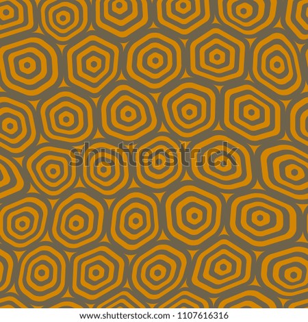 Organic cells seamless repetitive vector pattern