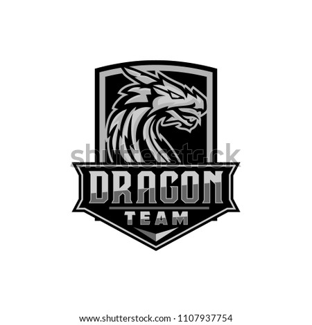 Dragon Sport Logo Template