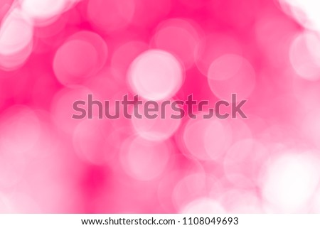 Red, pink bokeh background from natural