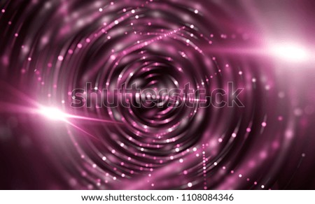 Lights Pink Abstract Background With Rays. Illustration Beautiful.