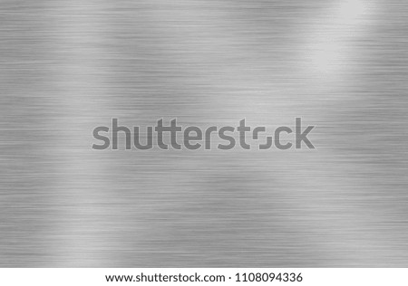 Metal stainless steel texture background reflection