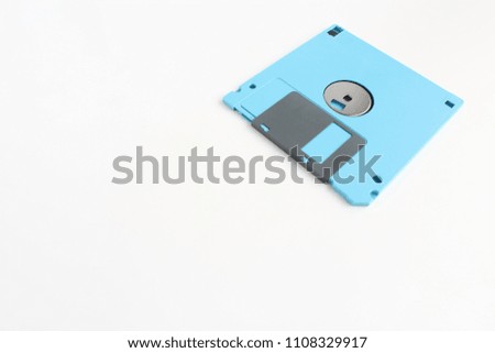 One floppy disk