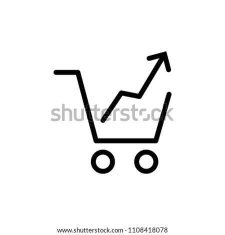 Cross sell icon Royalty-Free Stock Photo #1108418078