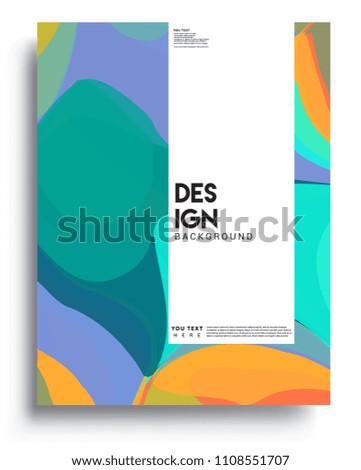 Covers background template with Abstract colorful design and modern abstract pattern. Vector templates for modern design, cover, template, decorated, brochure.