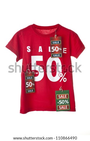 Sale Shirt with tag