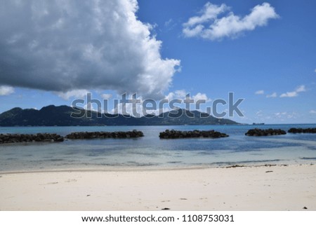 View on main island of the Seychelles 