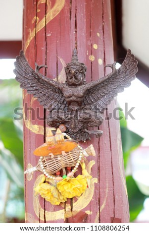 Statue of Garuda in Thailand