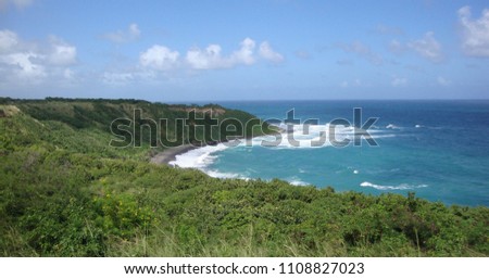 Saint Kitts and Nevis, 
also known as the Federation of Saint Christopher and Nevis, beach and Caribbean