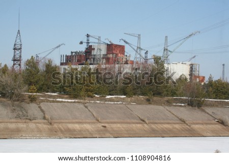 Unfinished reactors 4 & 5 at Chernobyl Nuclear Power Plant - Inside the exclusion zone