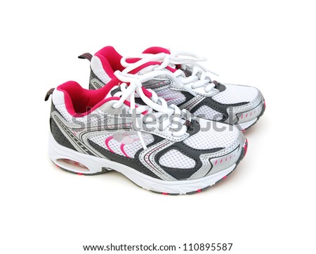 sport shoes isolated Royalty-Free Stock Photo #110895587