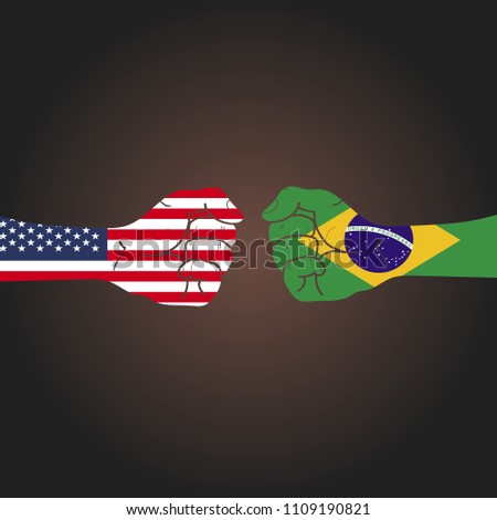 Conflict between countries: USA vs Brazil