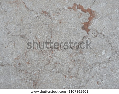 Cracked stone floor